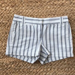 J.Crew striped shorts